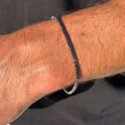 Tenn bracelet aus schwarzem Diamant