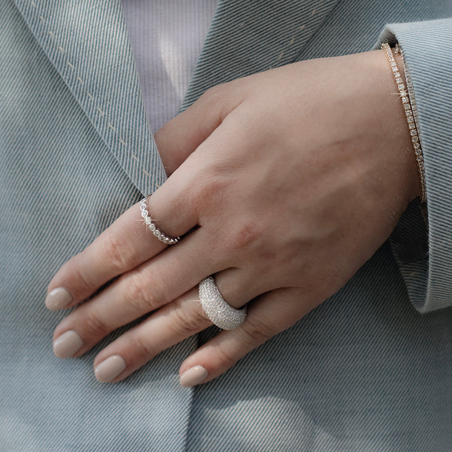 <transcy>Dome Diamantring</transcy>