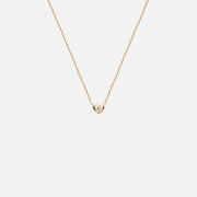Heart Shape Diamond Necklace