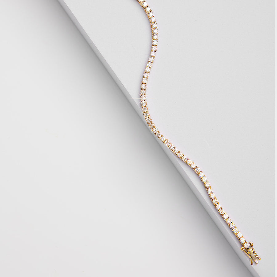 <transcy>Tennis Diamantarmband 2 karat</transcy>