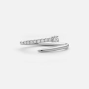 Mini Coil Diamond Ring