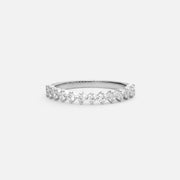 Twist Prong Diamond ring