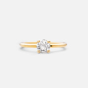 Briljantslipad 0,5ct Diamantring