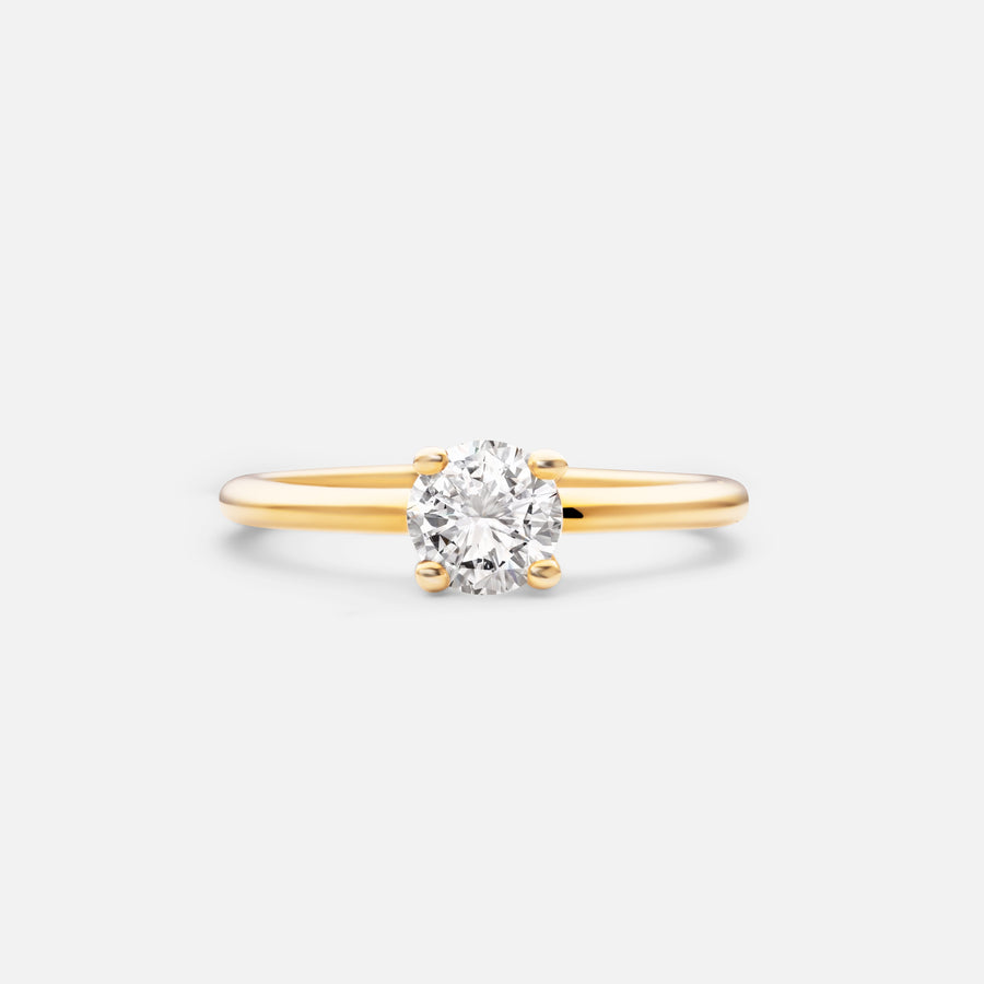 Briljantslipad 0,5ct Diamantring