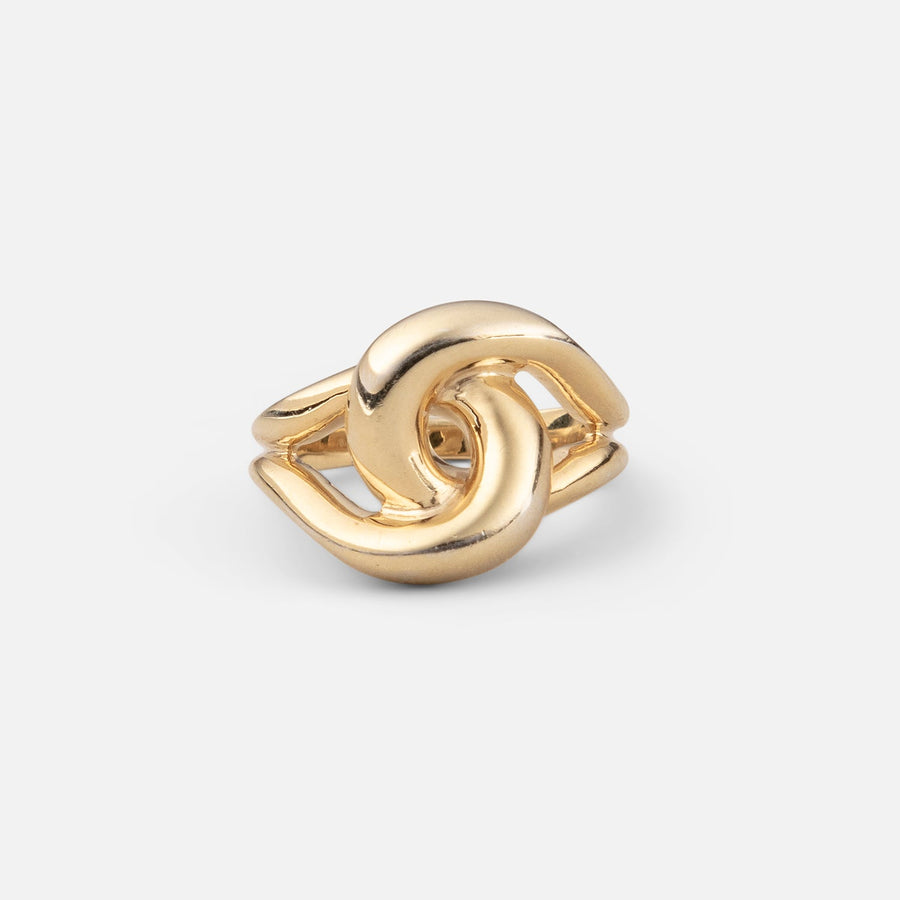 Kleiner Goldknotenring