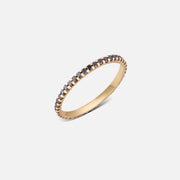 Men's Black Diamond Eternity Ring