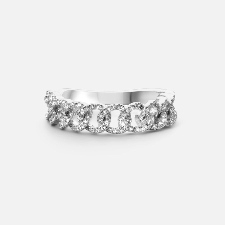 Ketten-Diamantring