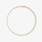 <transcy>Choker Tennis Diamanthalsband</transcy>