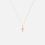 Diamantkreuzkette