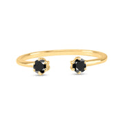 Doppelter Diamantring