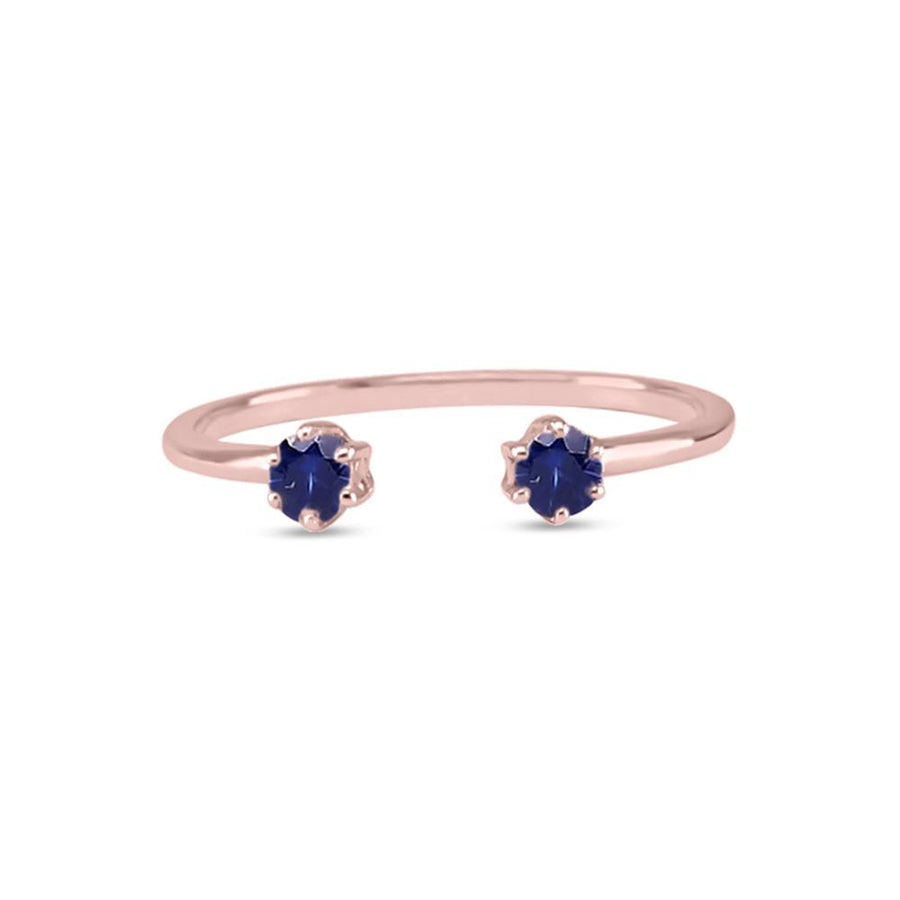 Doppelter Diamantring