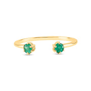 Doppelter Diamantring
