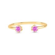 Doppelter Diamantring