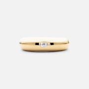 Emerald Diamond Dome Ring
