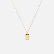 Diamond Tag Necklace